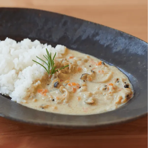 あさりのホワイトカリー